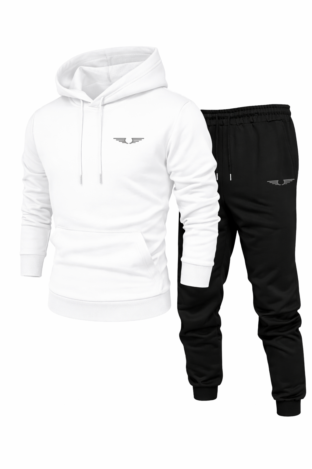 Kapucnis melegítő szett – streetwear stílus, bélelt kivitel - több színben