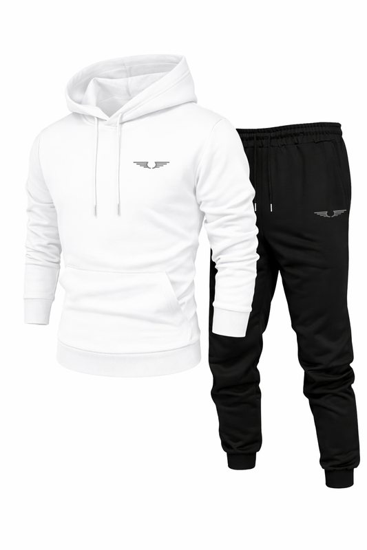 Kapucnis melegítő szett – streetwear stílus, bélelt kivitel - több színben