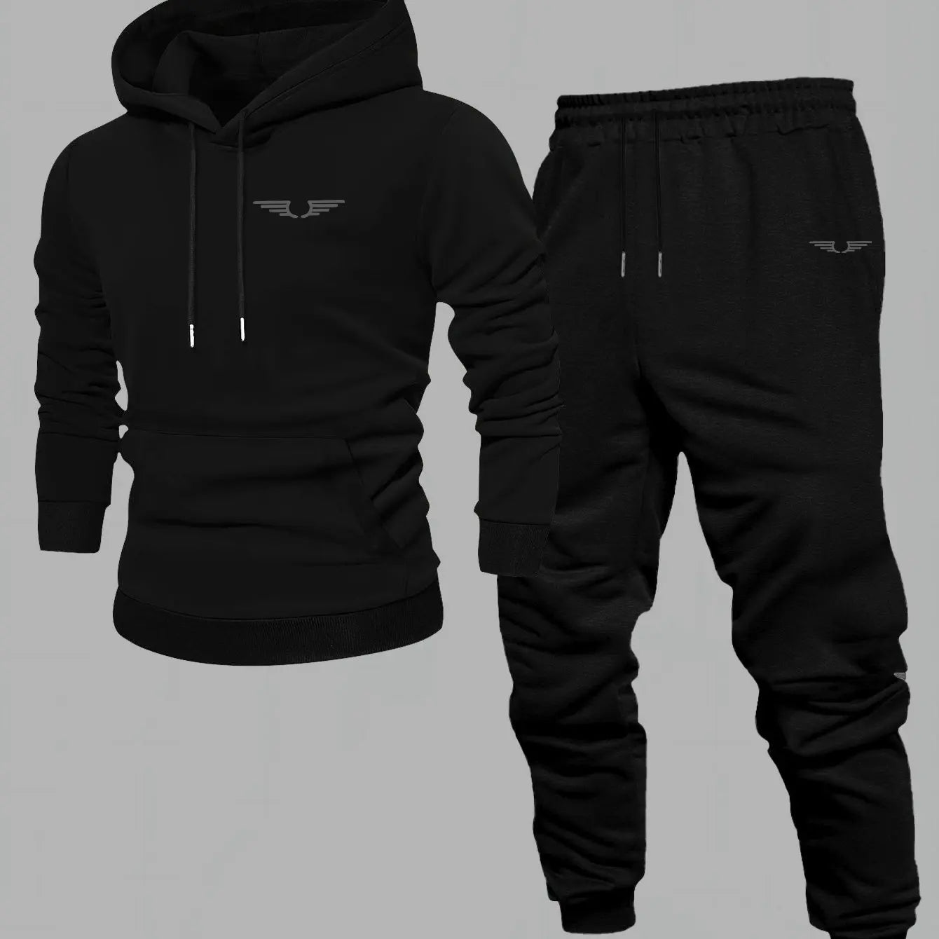 Kapucnis melegítő szett – streetwear stílus, bélelt kivitel - több színben