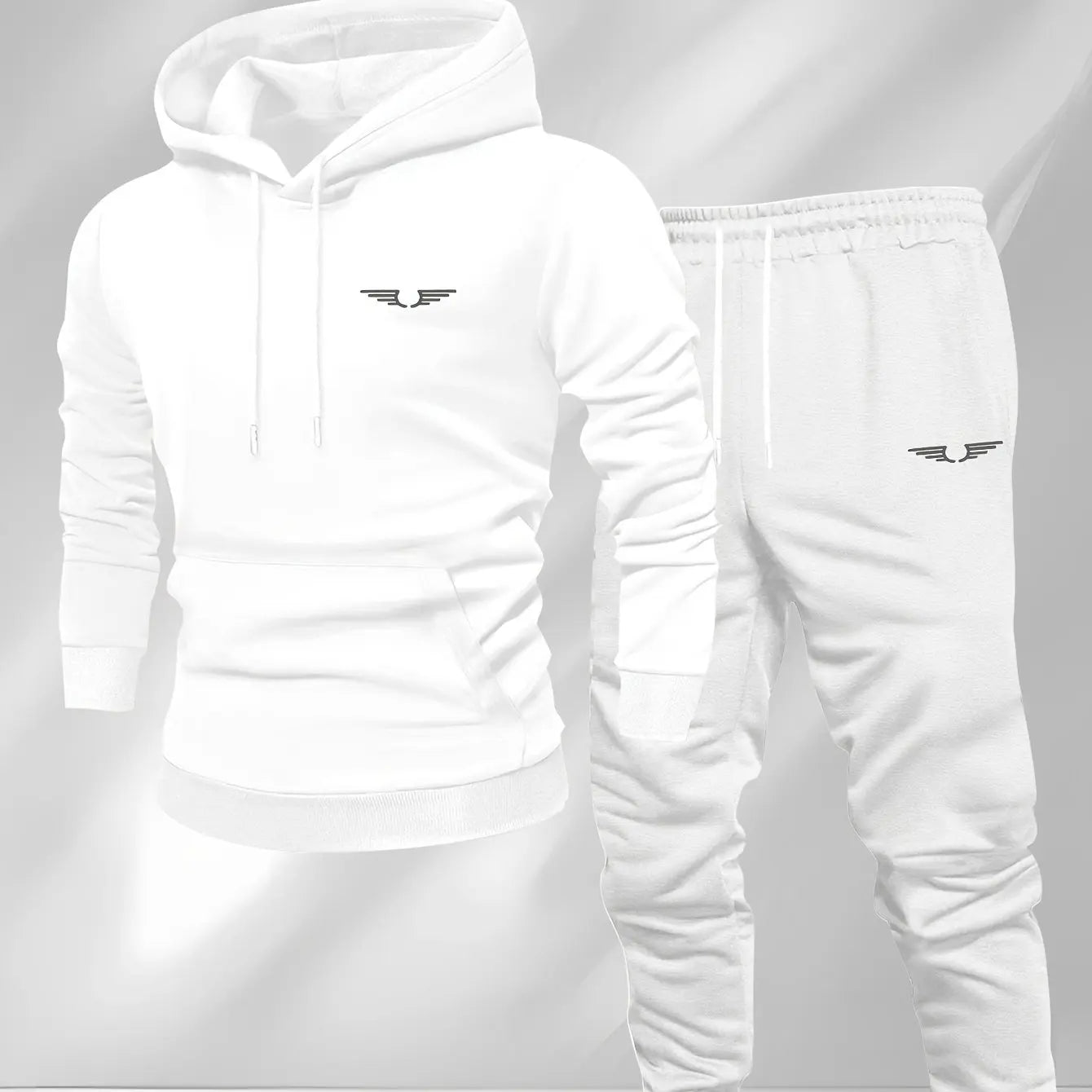 Kapucnis melegítő szett – streetwear stílus, bélelt kivitel - több színben