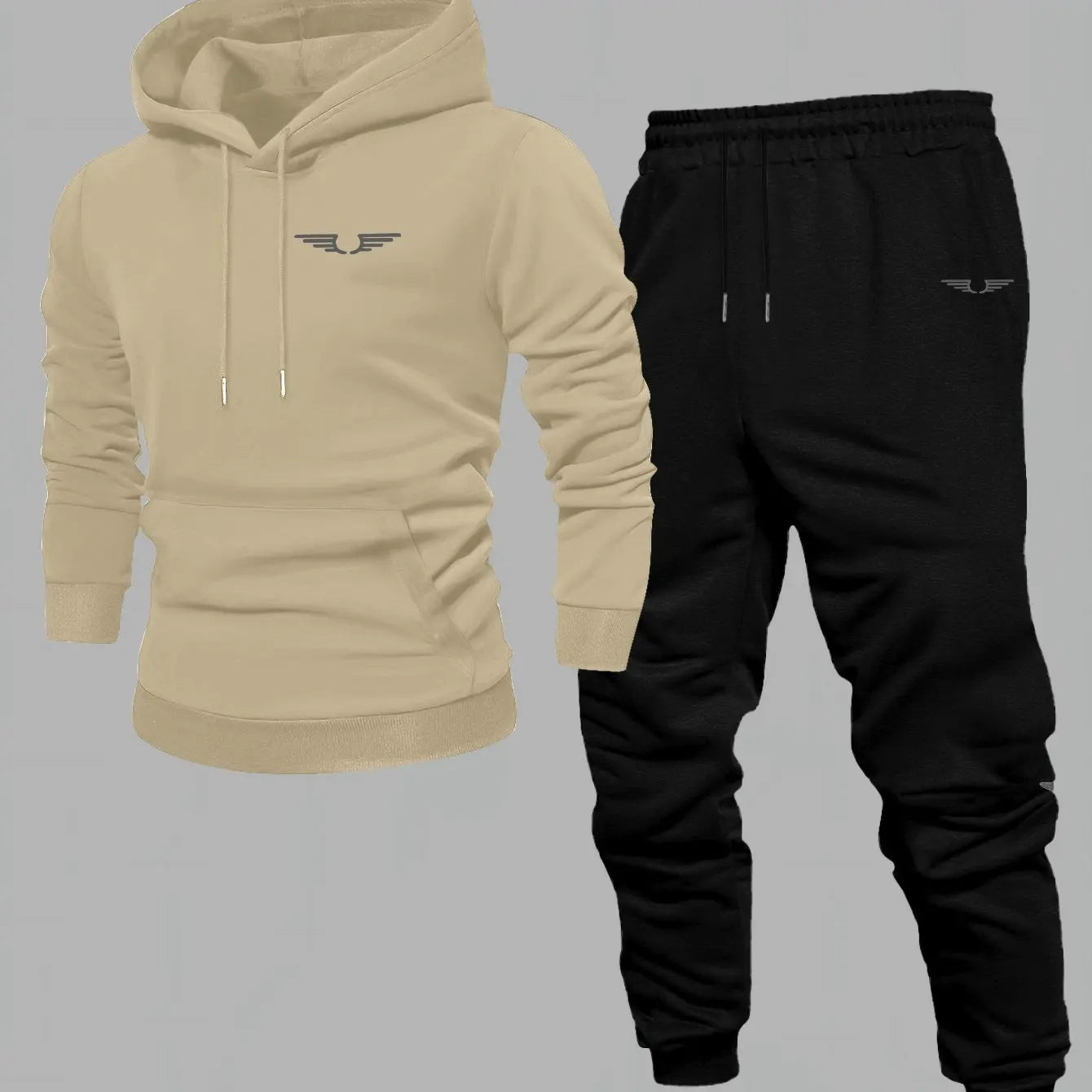 Kapucnis melegítő szett – streetwear stílus, bélelt kivitel - több színben